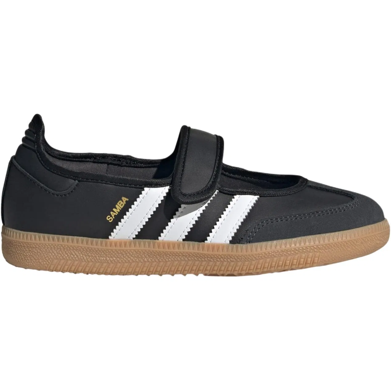 Детские кеды Adidas Originals Samba Jane, Цвет Core Black/Cloud White — фото 3