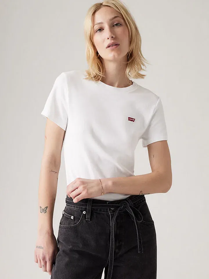Женская футболка Essential Levi's, White — фото 2