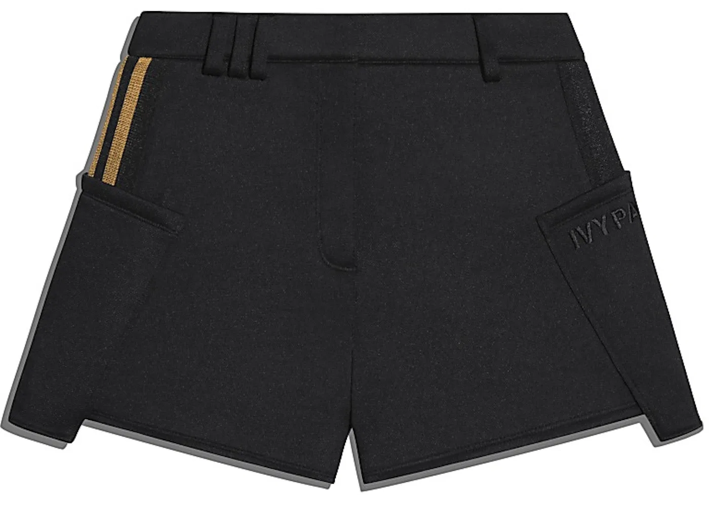 Женские шорты с принтом Adidas Ivy Park, Black/Mesa