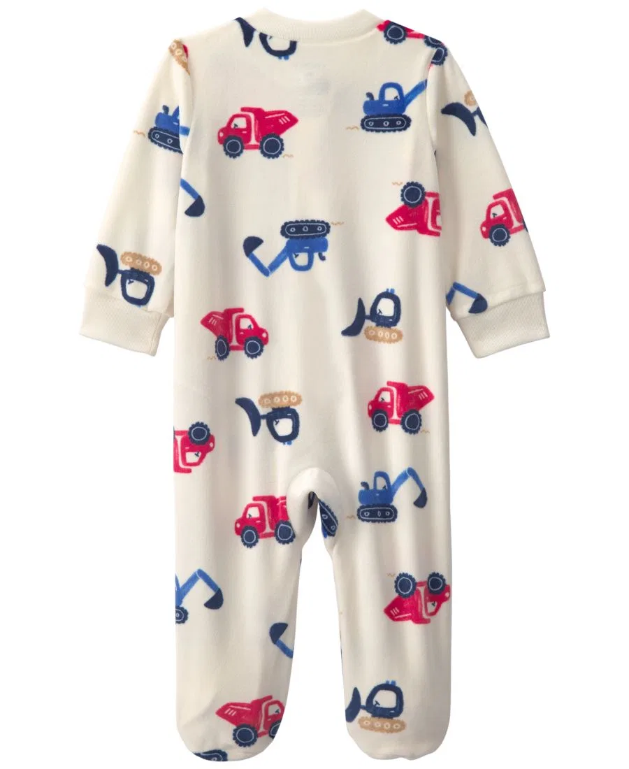 Комплект пижамы с длинным рукавом Carter's, Cream Construction — фото 2