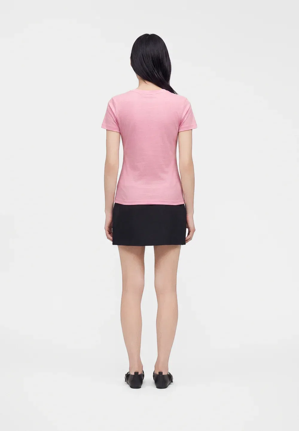 Футболка Cody с вырезом С - базовая модель Tommy Hilfiger, Classic Pink — фото 3