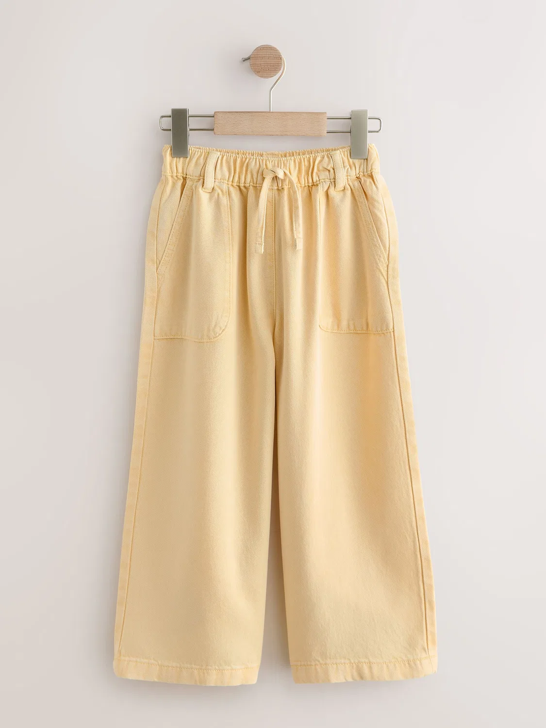 Брюки широкие Pull On, Lemon Yellow Next