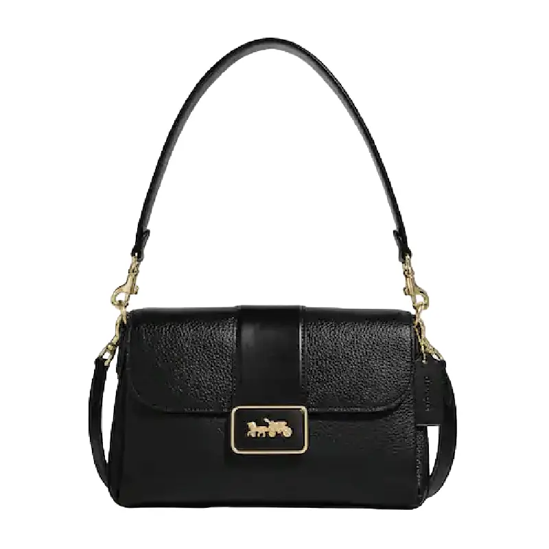 

Сумка Coach Grace Shoulder Bags, золотой/черный