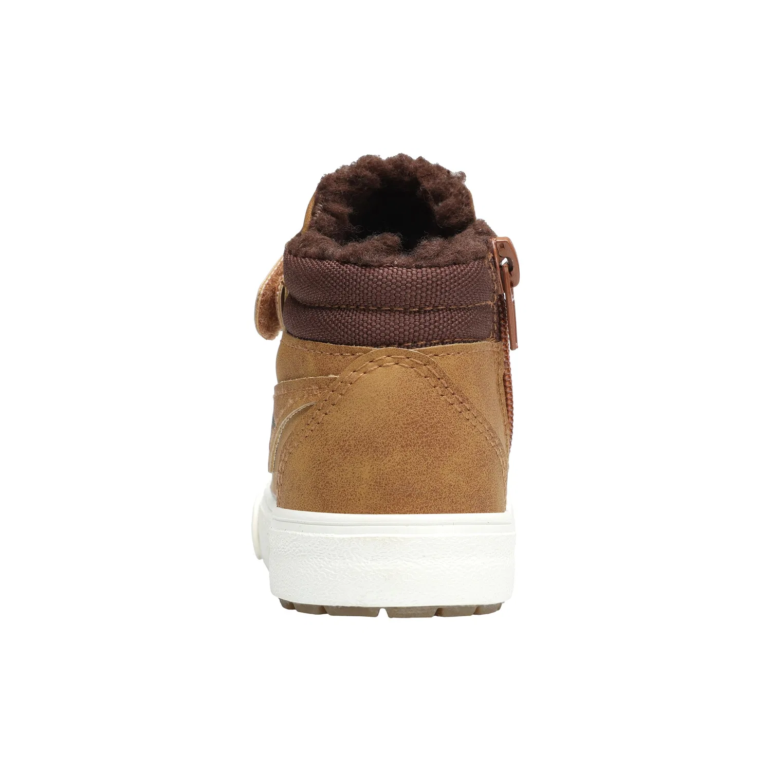 Детские кроссовки с Warmfutter KangaROOS KAVU III, Tan Yellow/Coffee — фото 4