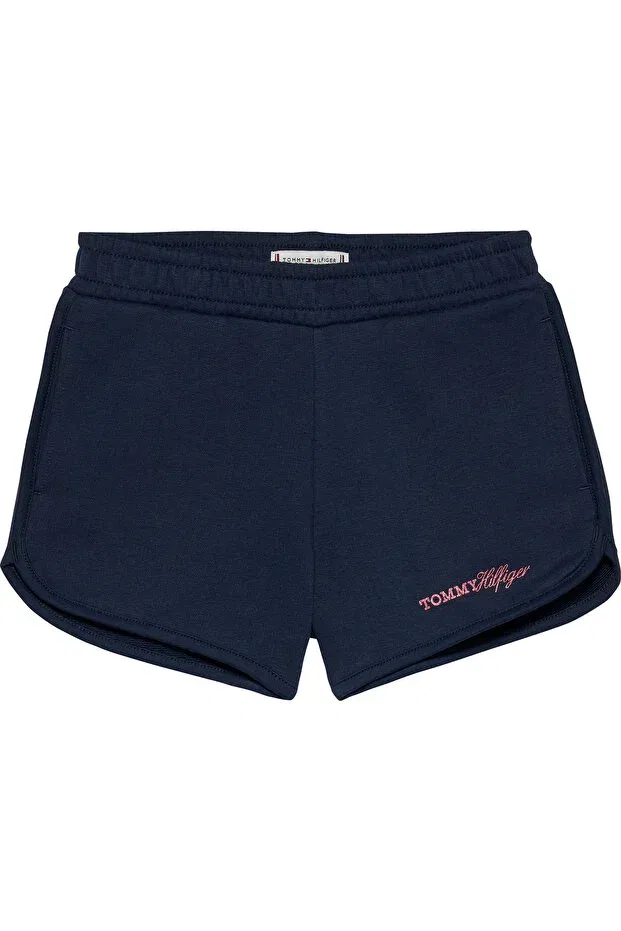 Детские шорты для девочек хлопковые Tommy Hilfiger, Navy Blue