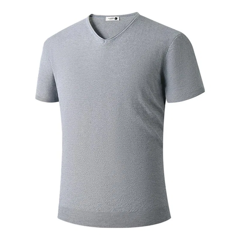 Детское вязаное изделие с V-образным вырезом Moderate, Sugarfunk, Upgraded Heather Gray