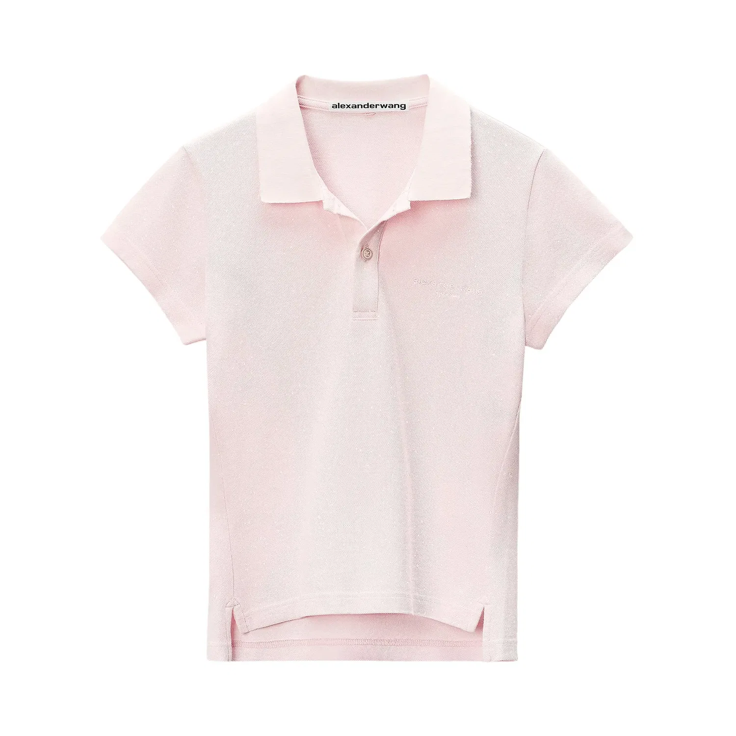 Поло Alexander Wang Crystal, розовый