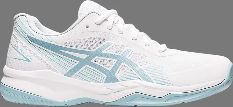 

Кроссовки wmns gel game 8 'white smoke blue' Asics, белый