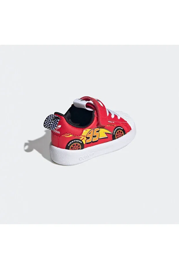 Детские кроссовки для девочек на липучке Adifom Superstar 360 I Baby Red Sports Shoes Adidas, Purrub Ftwwht Supcol — фото 3