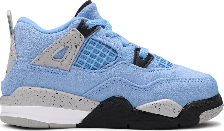 

Кроссовки Air Jordan 4 Retro TD University Blue, синий