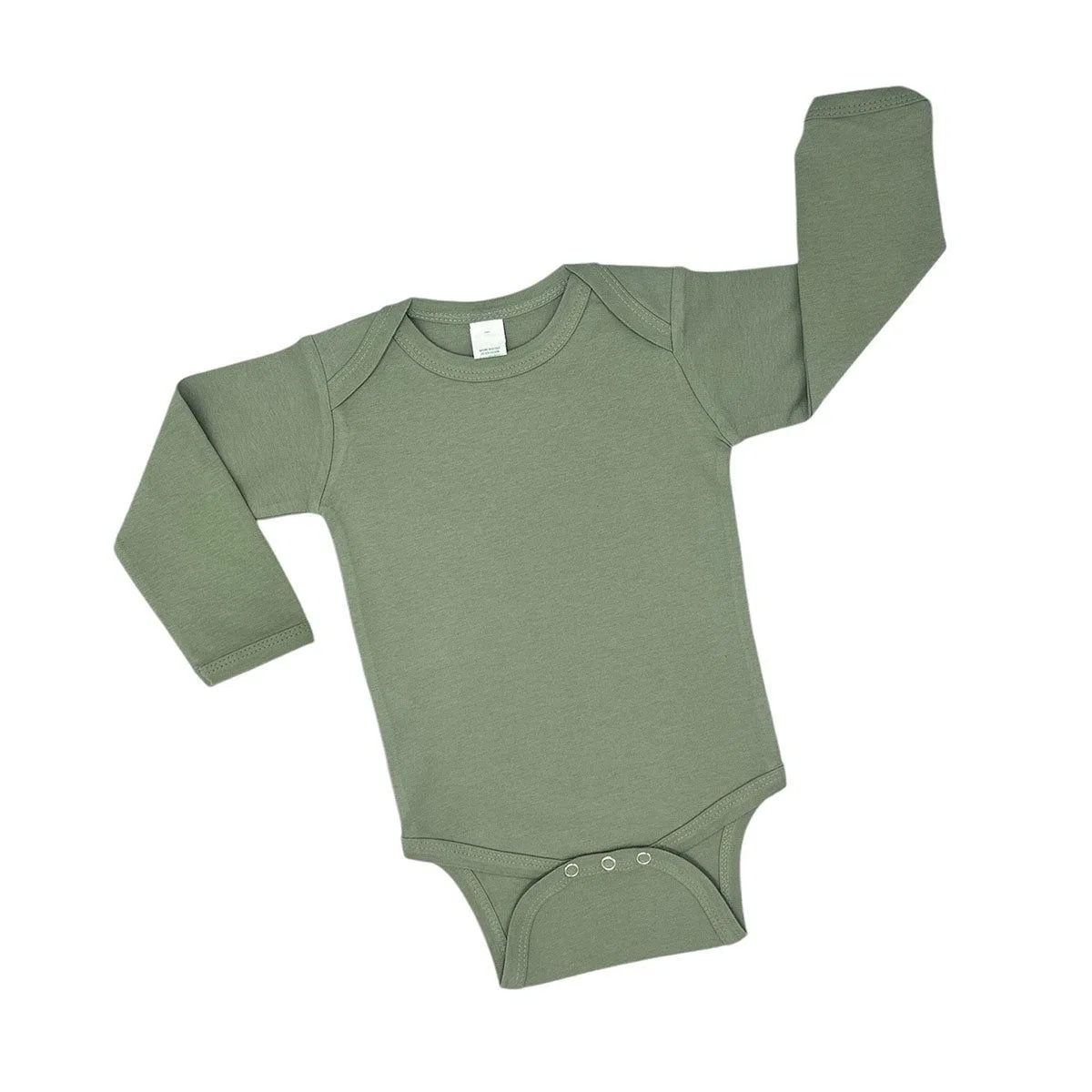 Детское боди с длинным рукавом MONAG, Cactus Green