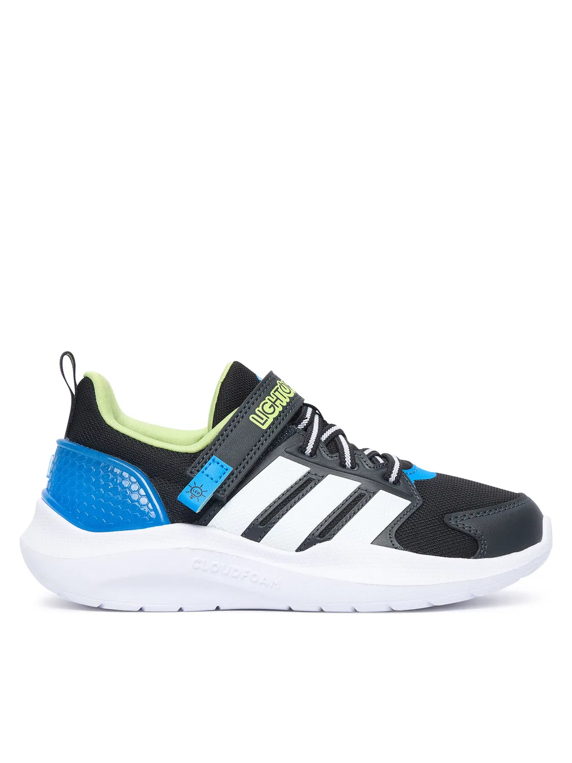 Кроссовки для мальчика Lightorama Runner Shoes Children Adidas, черный