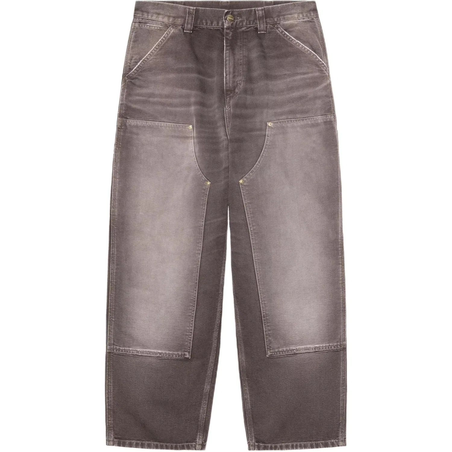 Детские джинсы прямого кроя Carhartt WIP, Tobacco
