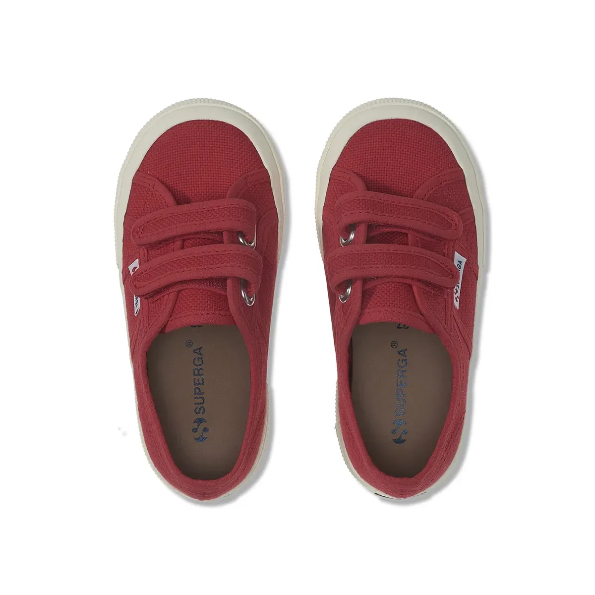 Детские кеды 2750 Jstrap Superga, Red — фото 3