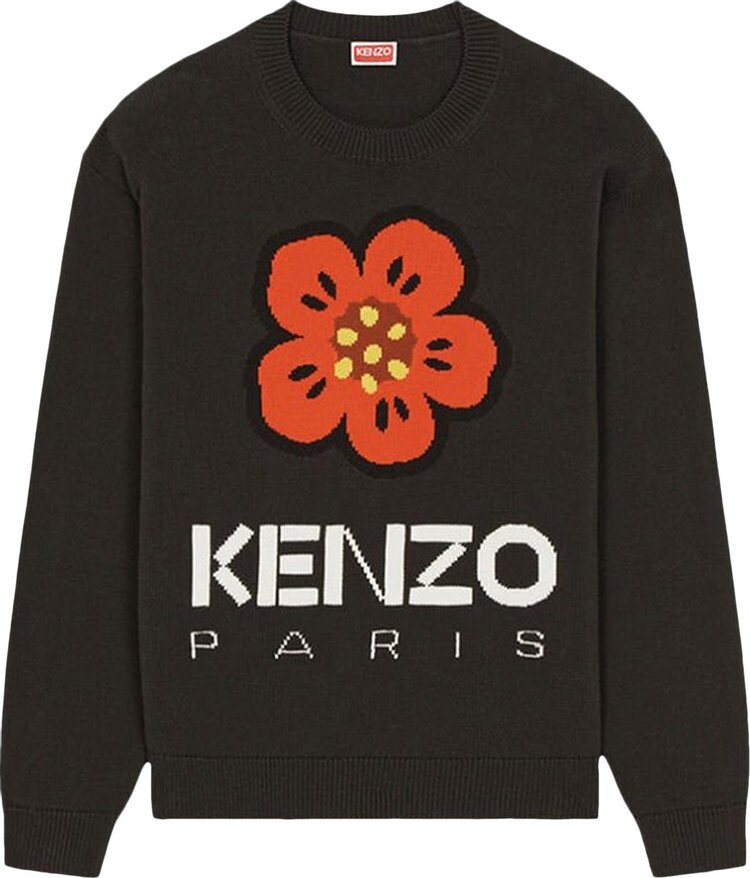 

Свитер Kenzo Boke Flower Sweater 'Black', черный