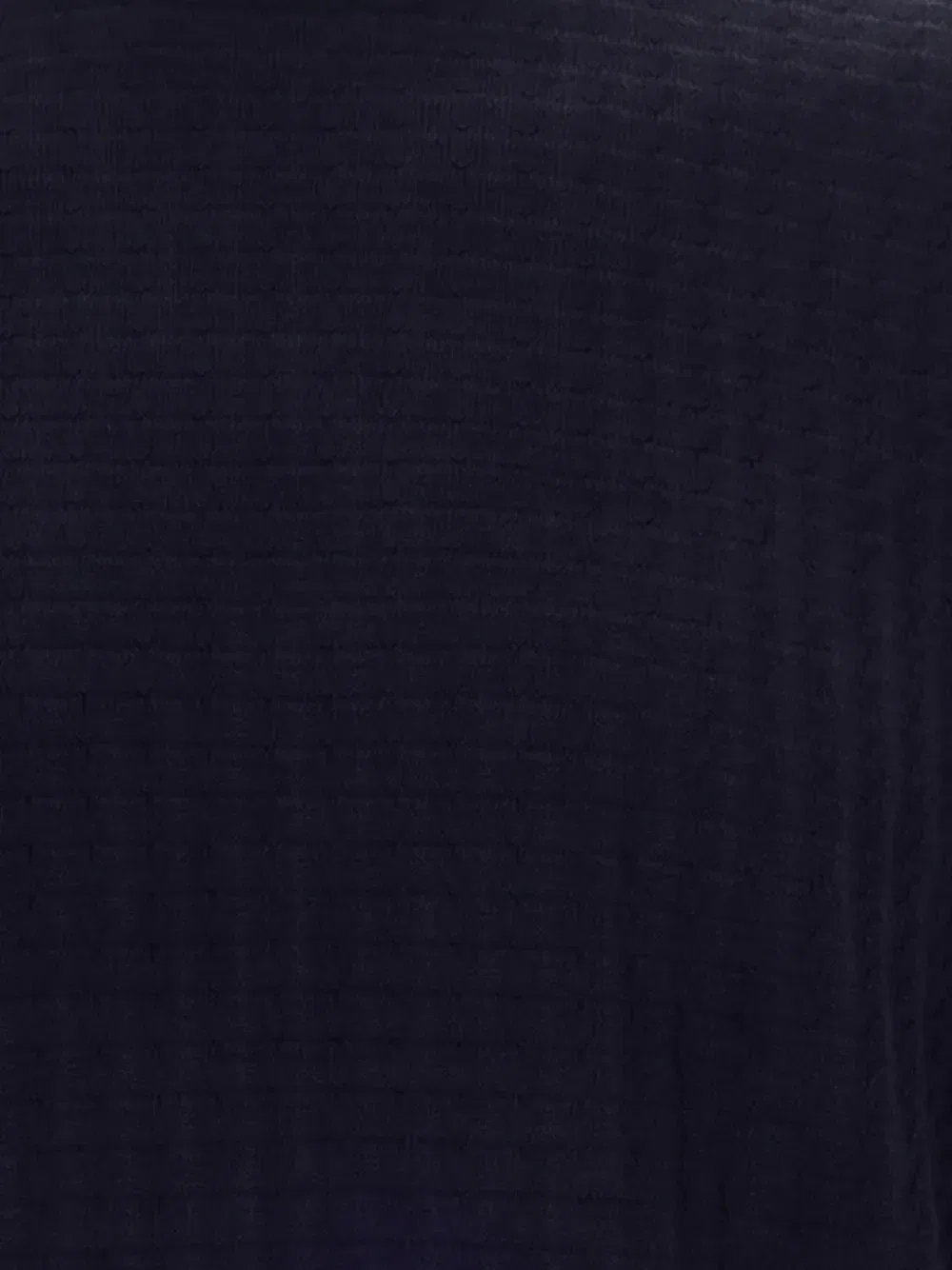 Вафельный свитер EMPORIO ARMANI, синий — фото 3