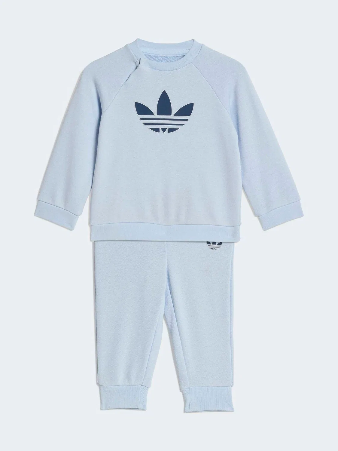 Комплект из худи и джоггеров Trefoil, adidas Originals, светло-голубой