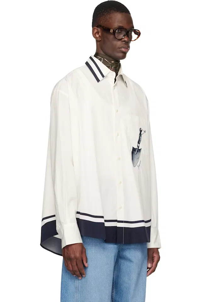 Рубашка the camargue Jacquemus — фото 2