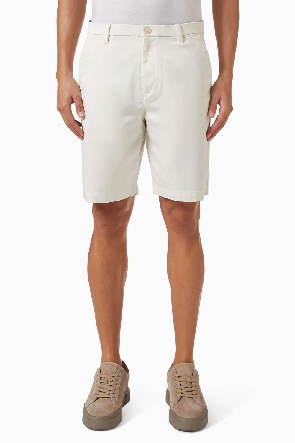 Шорты прямые хлопковые Calvin Klein
