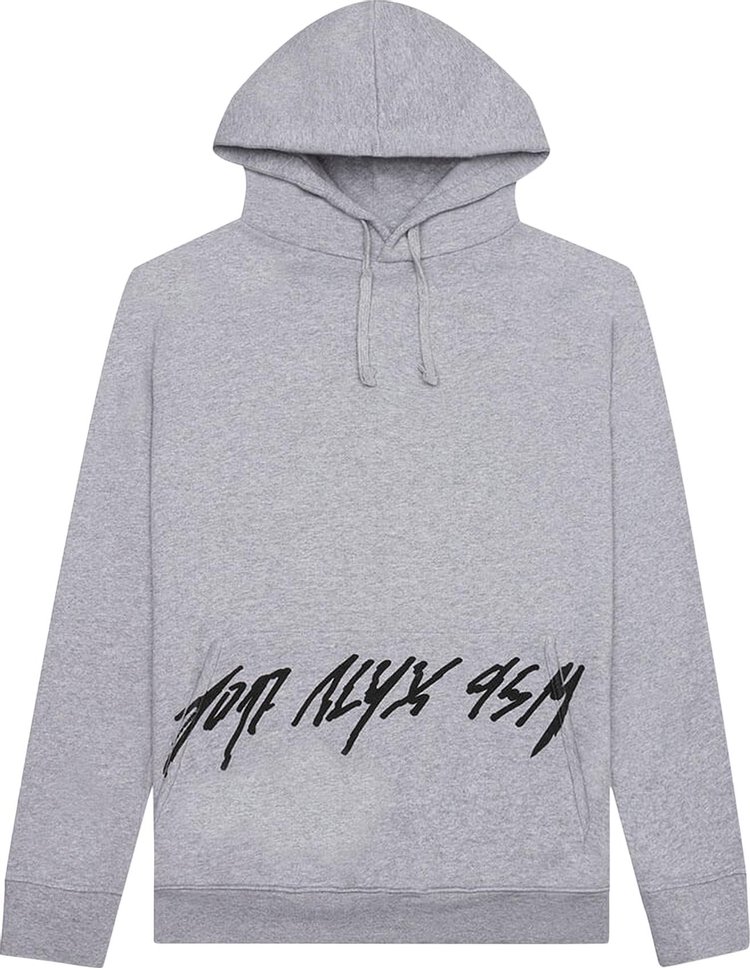 Худи 1017 ALYX 9SM Hoodie 'Grey Melange', серый - фото