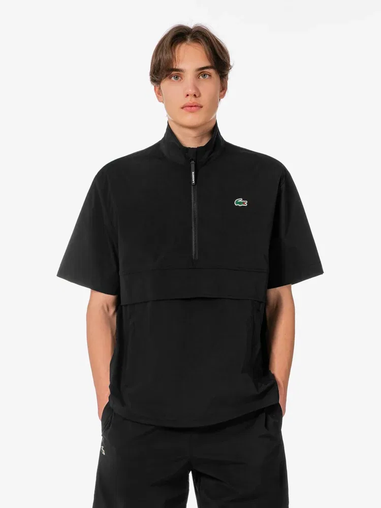 Куртка-анорак стрейч LACOSTE, Black — фото 4