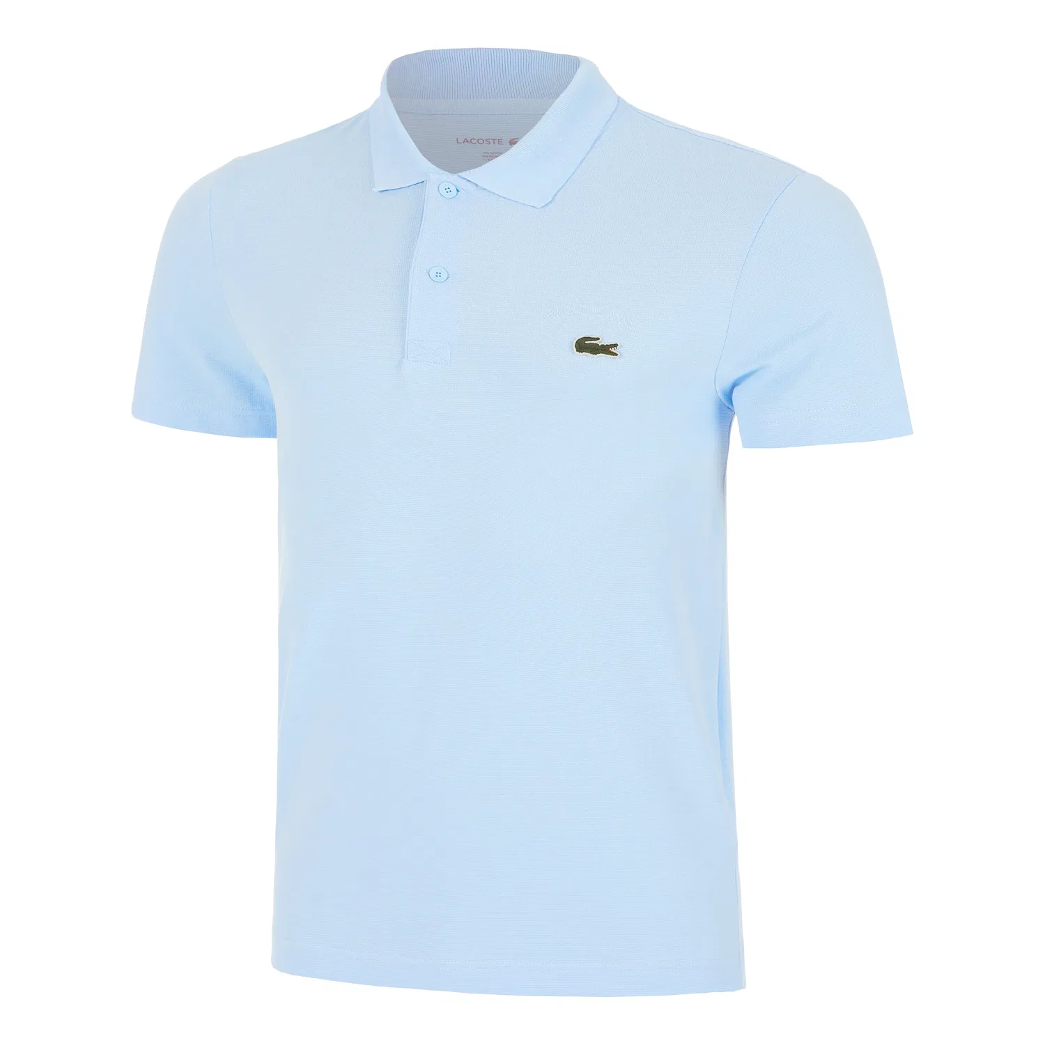 Поло мужское классическое Lacoste, Голубой Зеленый