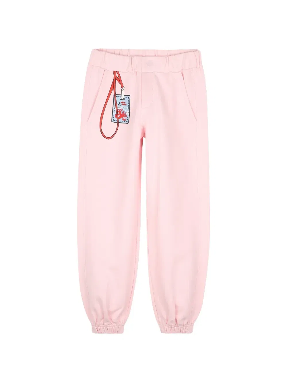 Спортивные брюки с графичным принтом из коллаборации с Disney Marc Jacobs Kids, розовый