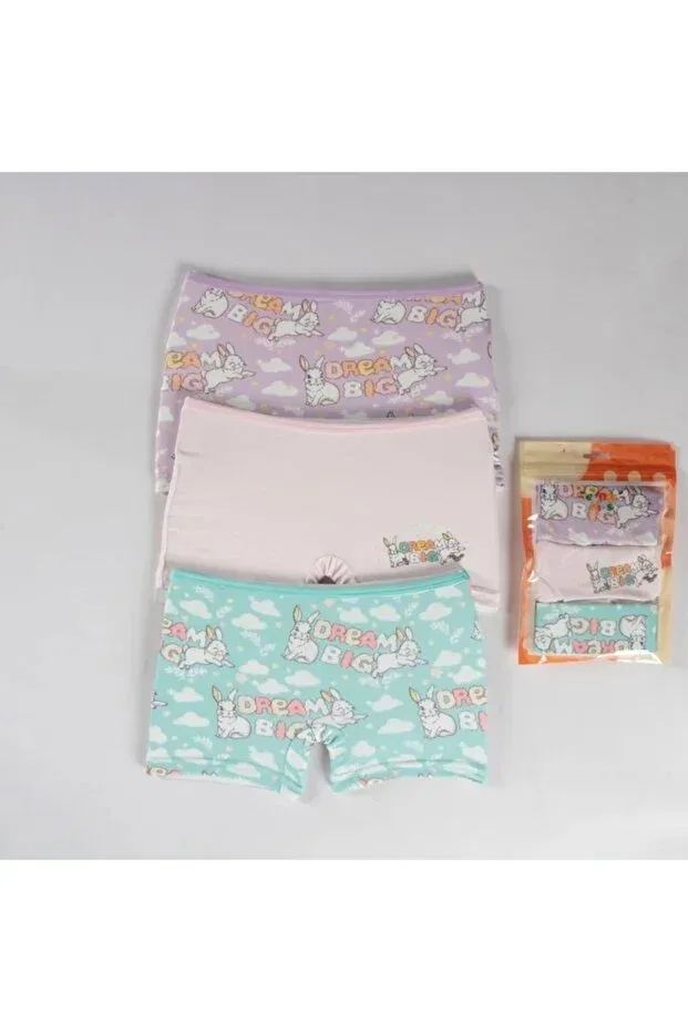Детский комплект боксеров для мальчиков с принтом Diamond Mixed Pattern Yağmur Giyim, Colored