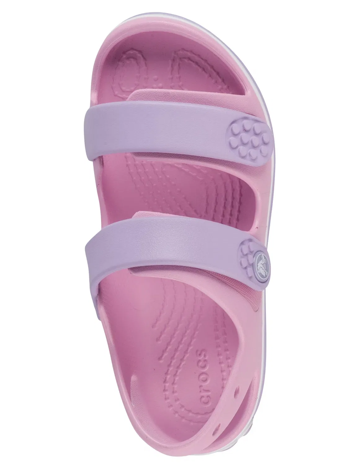 Сандалии Crocs Crocband Cruiser Sandal K розового цвета — фото 4