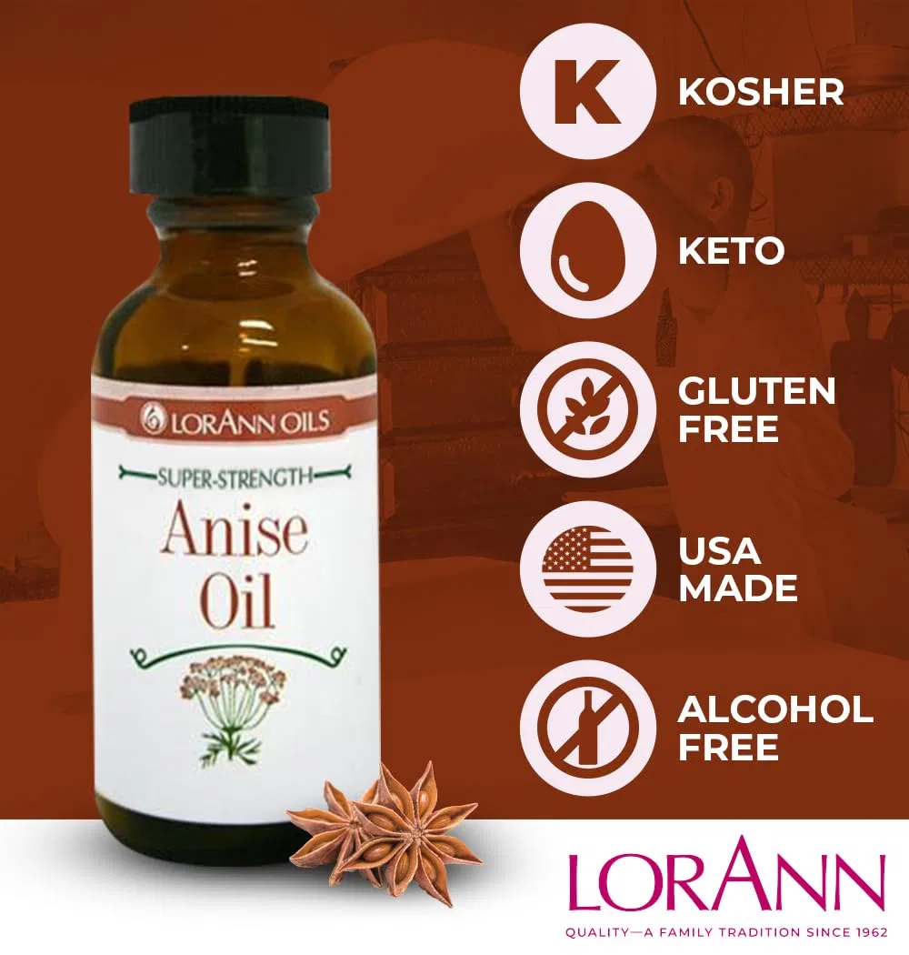 Масло LorAnn Anise Oil, 29.6 мл Lorann Oils — фото 4