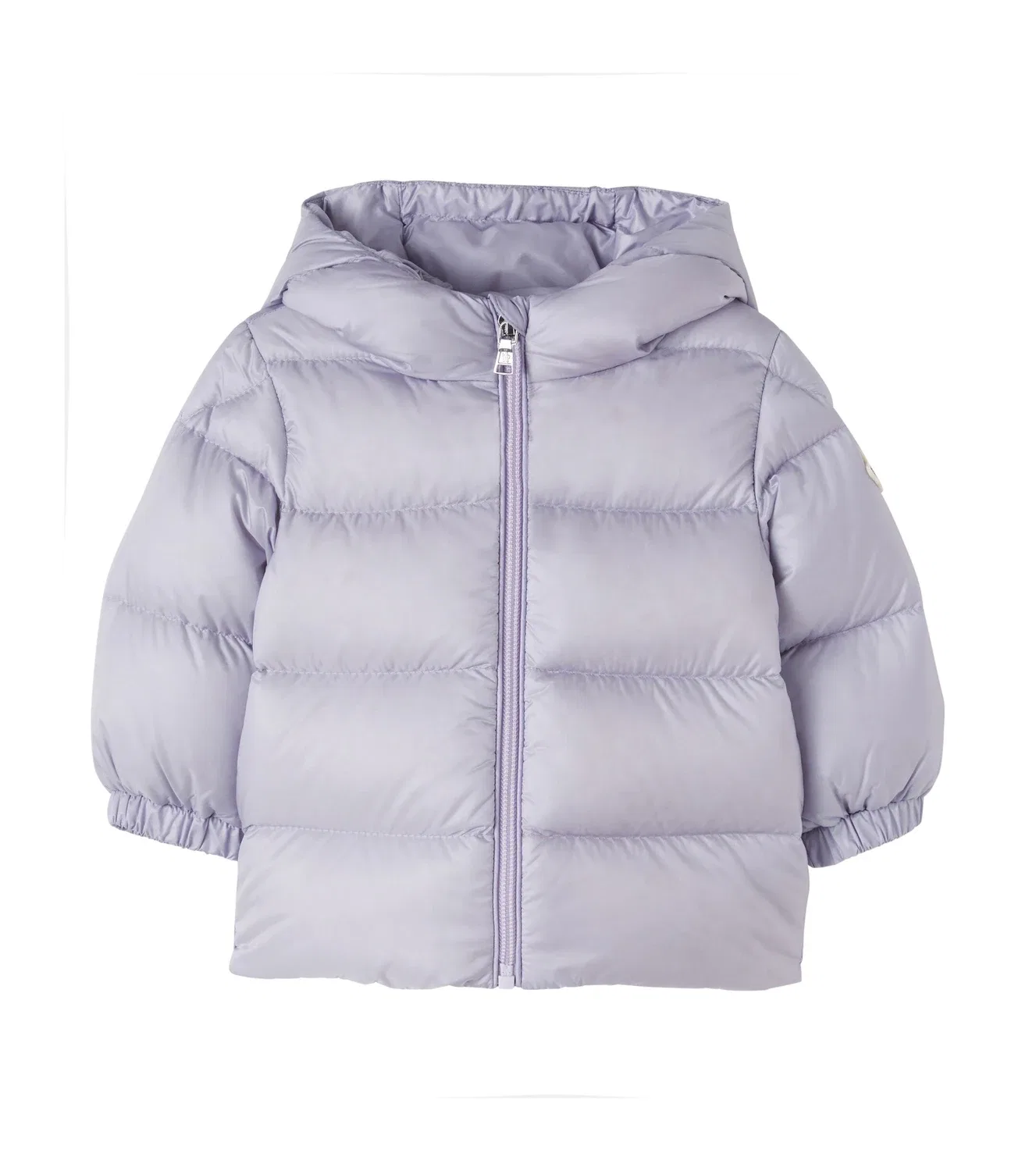 Пуховик Baby Sharon Moncler Enfant, фиолетовый