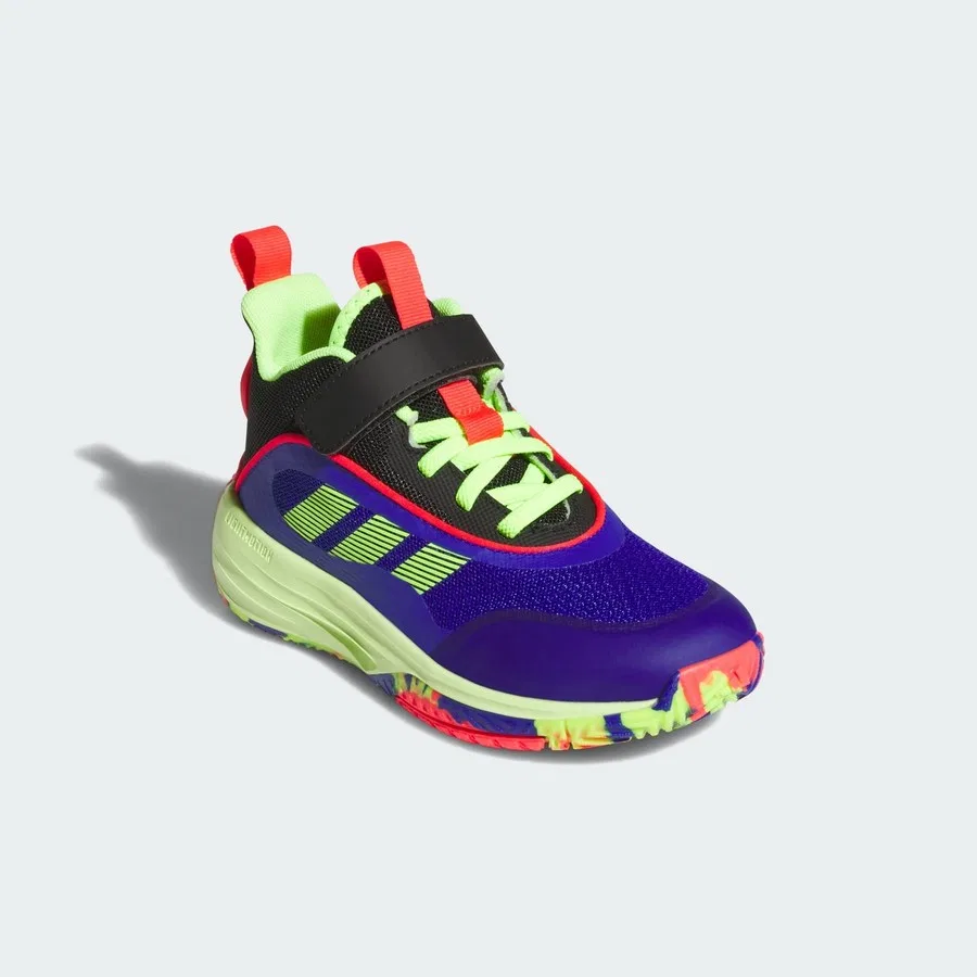Кроссовки детские с принтом Ownthegame 3.0, adidas, Фиолетовый — фото 3