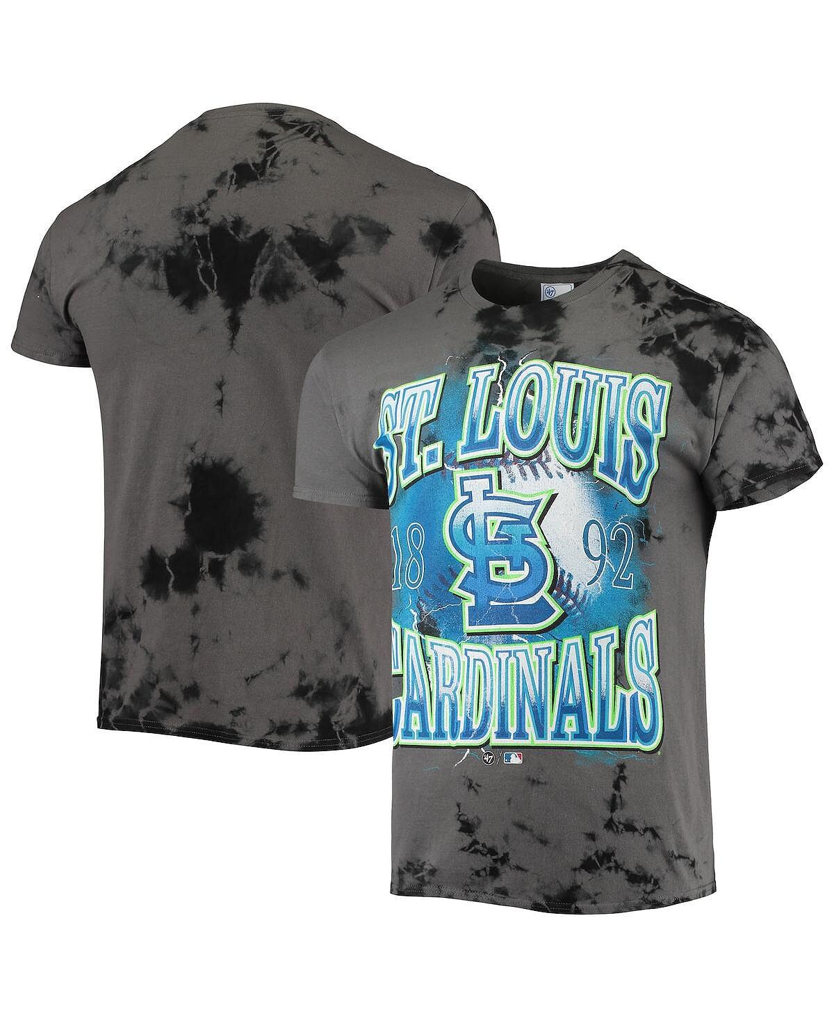 

Мужская футболка '47 charcoal st. louis cardinals wonder boy vintage-like tubular tshirt '47 Brand, мульти, Серый, Мужская футболка '47 charcoal st. louis cardinals wonder boy vintage-like tubular tshirt '47 Brand, мульти