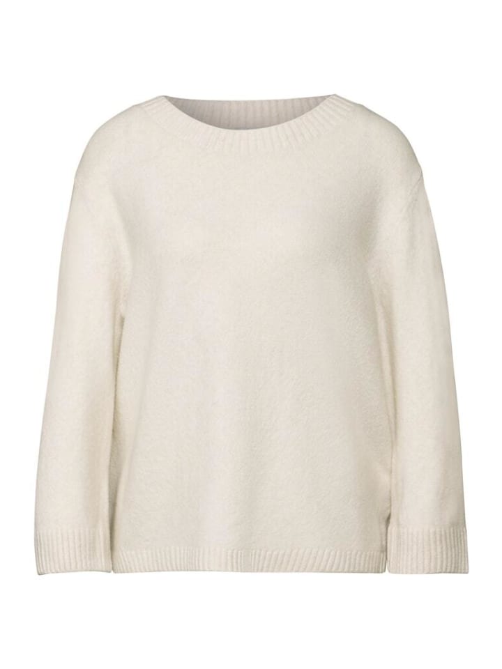 

Пуловер Street One, цвет cream white melange