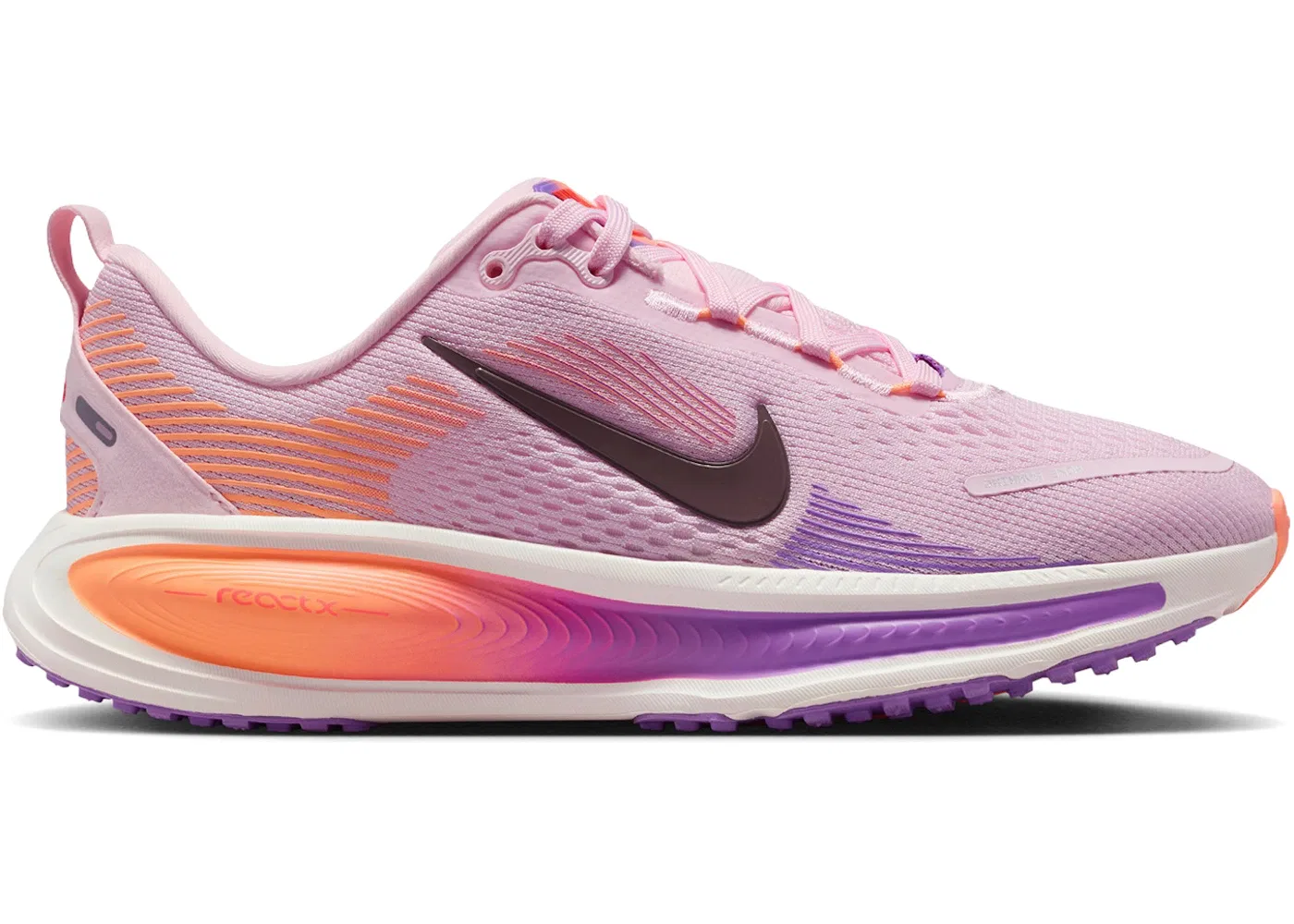 Детские кроссовки для бега Nike Vomero 18, Pink Foam/Bright Violet/Sail/Tattoo