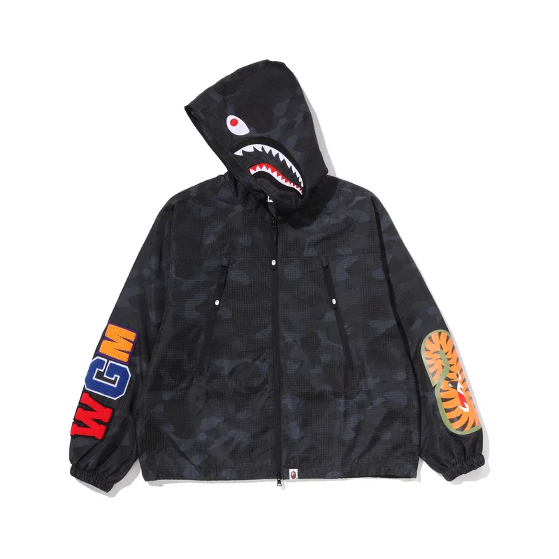 Детское худи с капюшоном FW26 Jackets A BATHING APE, Black — фото 3