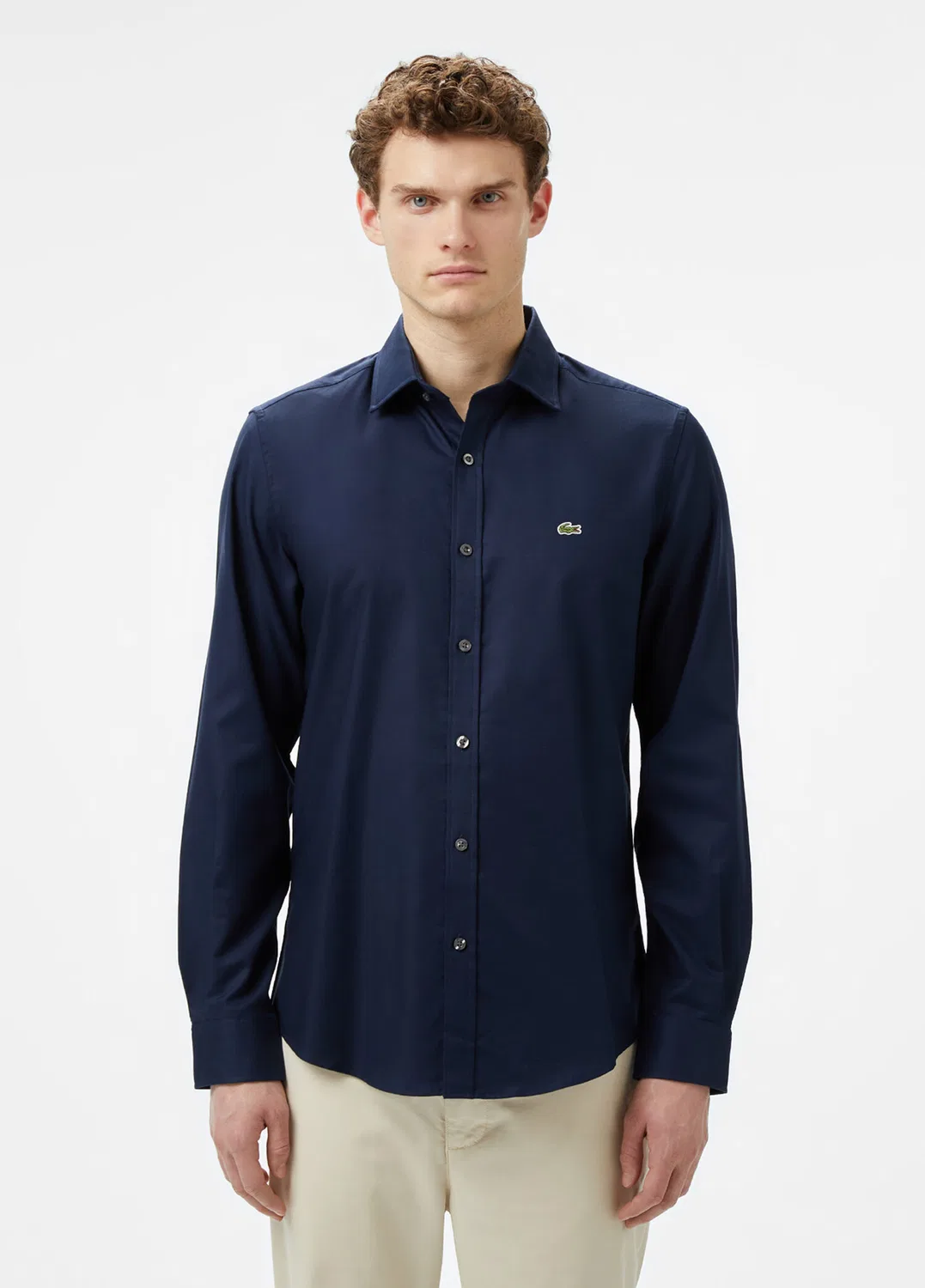 Рубашка Slim Fit Lacoste, Lacivert-39L