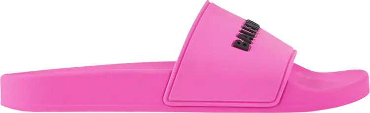 Сандалии Balenciaga Wmns Pool Slide Fluo Pink, розовый