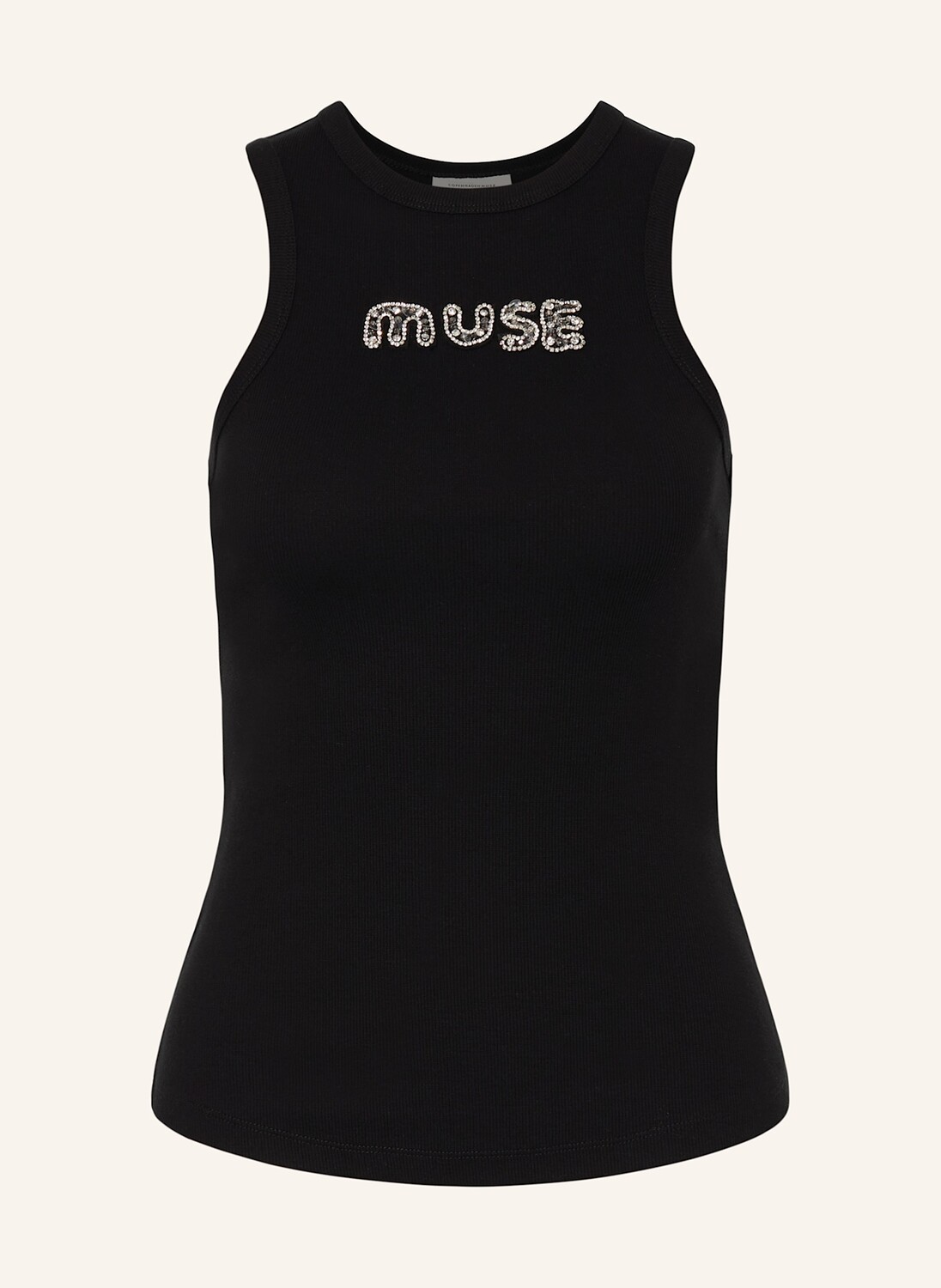 

Топ cmsiv с драгоценными камнями COPENHAGEN MUSE, черный