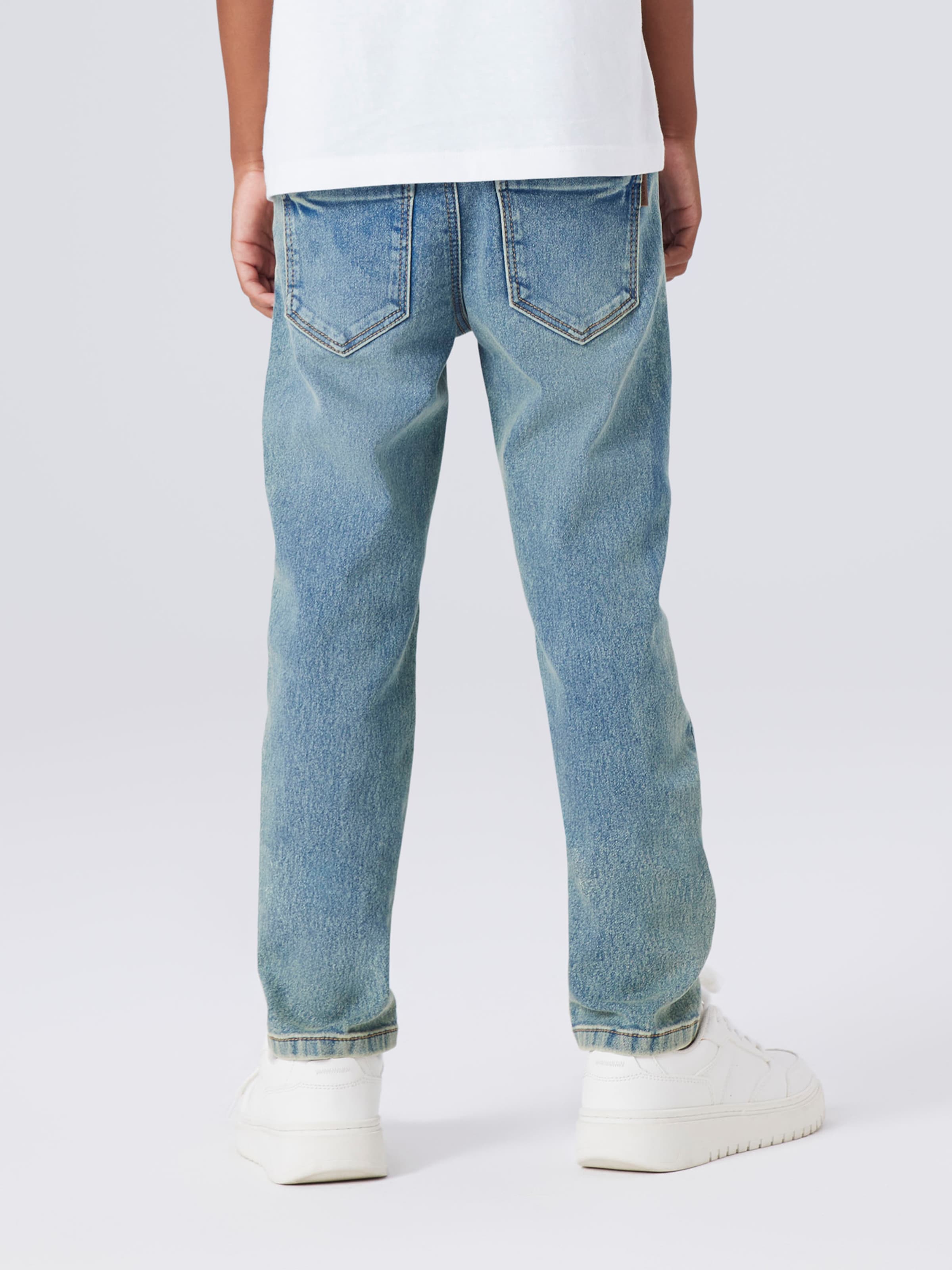 NAME IT Джинсы Slim fit 'NKMSILAS' в светло-голубом цвете — фото 4