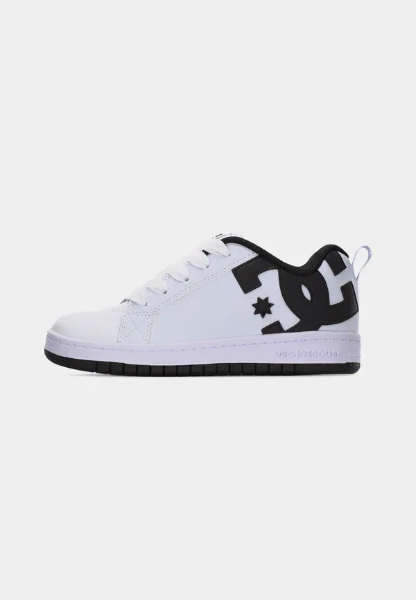 Кроссовки для скейтбординга Court Graffik Dc Shoes, белый/черный — фото 2