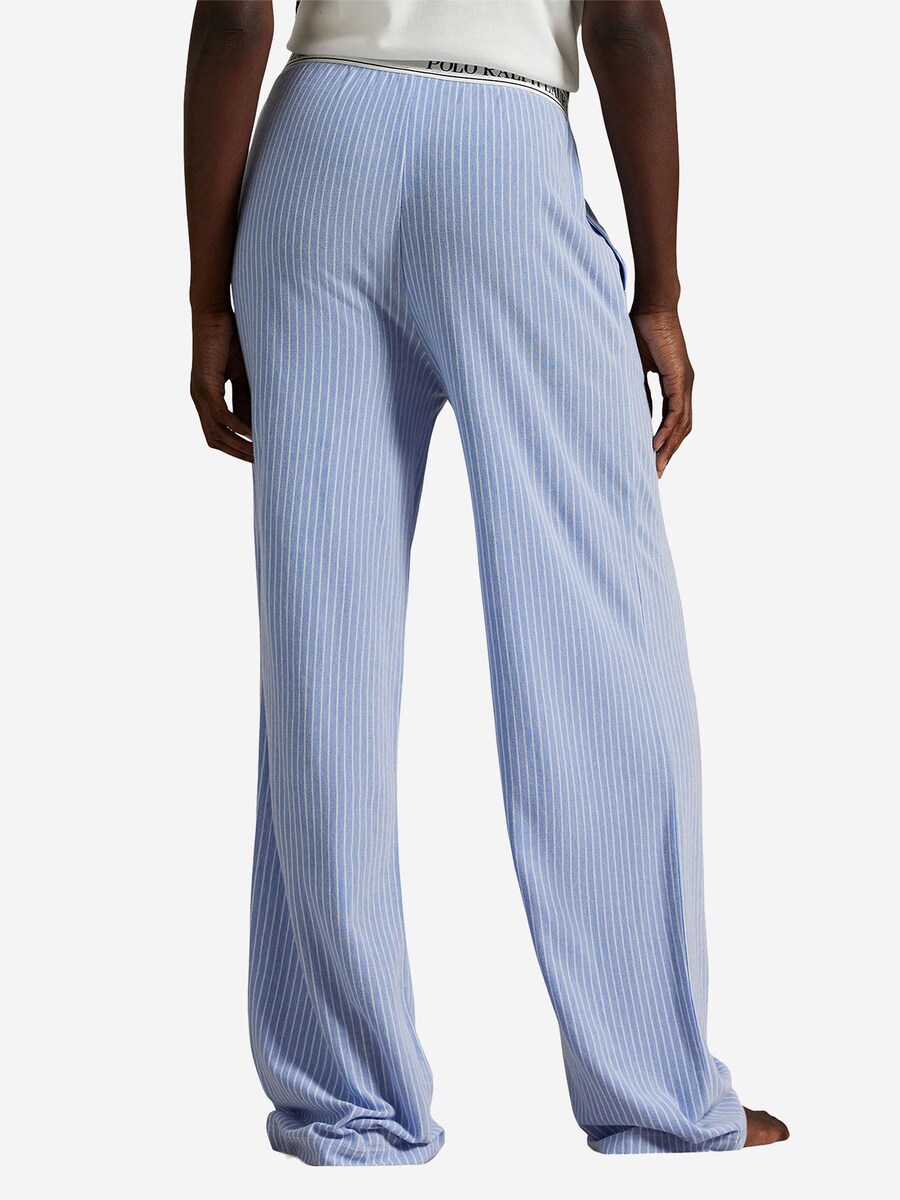 Пижамные штаны Polo Ralph Lauren  Knit Oxford, светло-голубой — фото 4