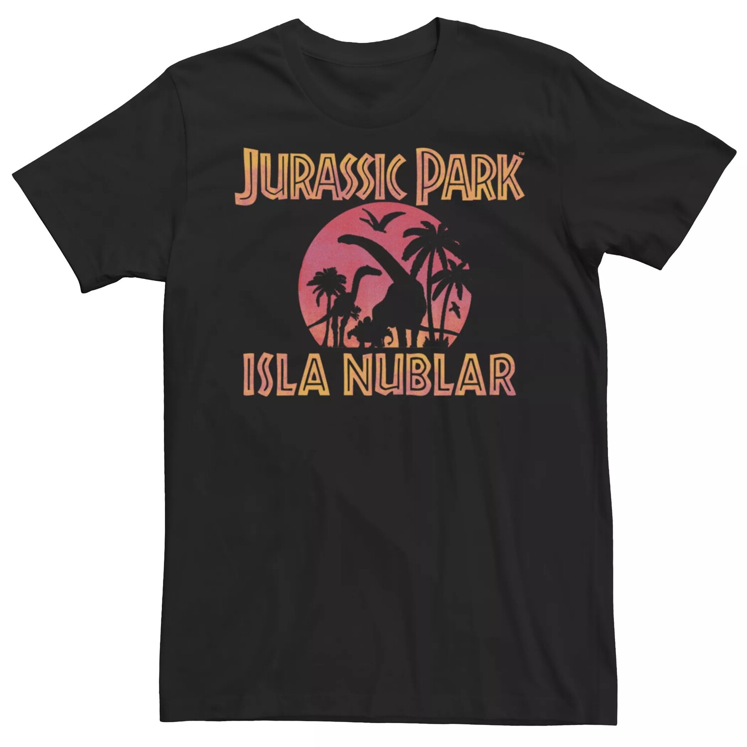 

Мужская футболка Jurassic Park Isla Nublar Shadow Licensed Character