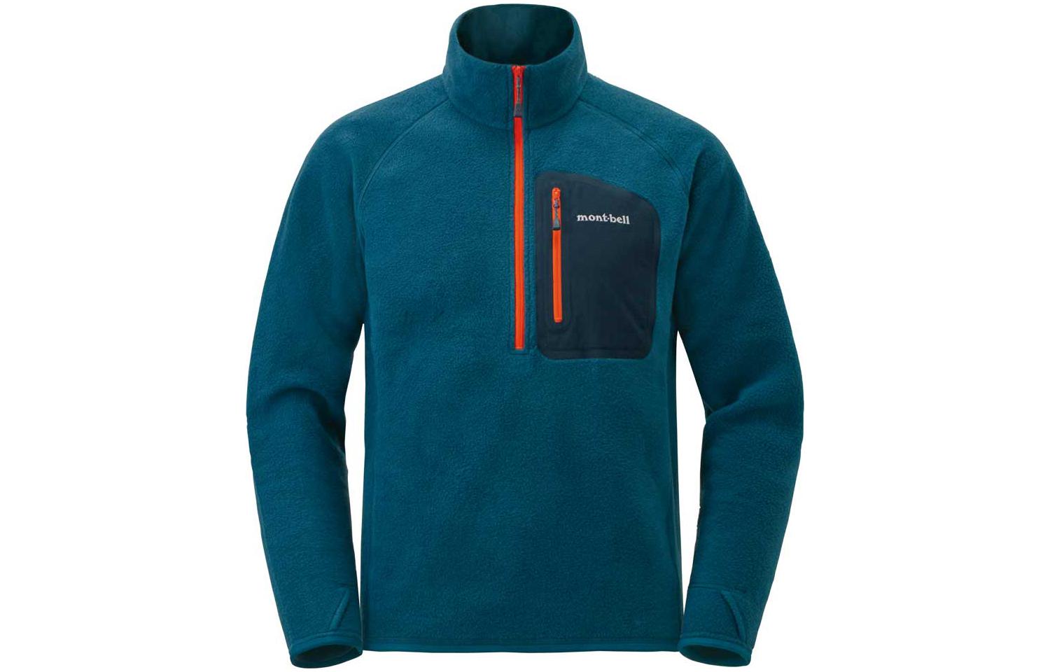 

Пальто мужское бархатное MONTBELL, BLBK Black Blue