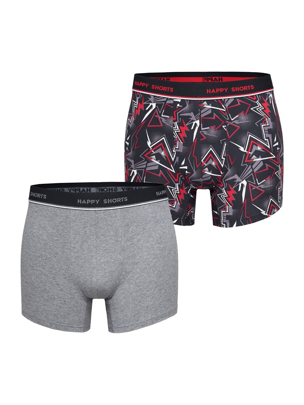 

Трусы боксеры Happy Shorts Solids, серый