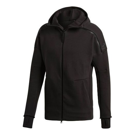 

Куртка adidas Zne Hoody 2 Athleisure Casual Sports Hooded Jacket Black, черный