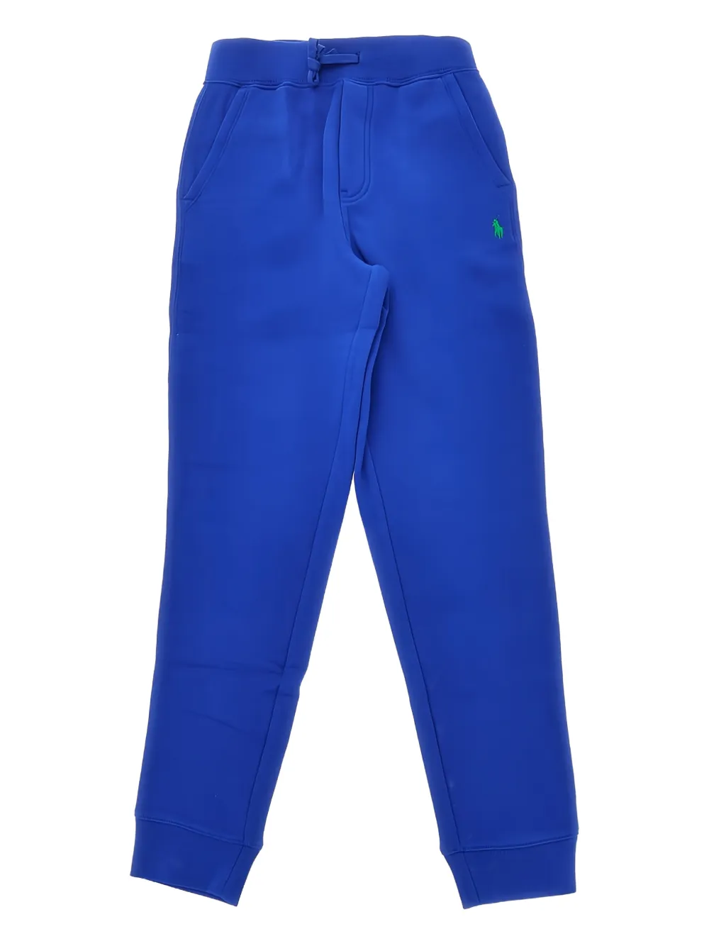 

Трикотажные брюки на завязках с логотипом Polo Pony Polo Ralph Lauren Kids, синий