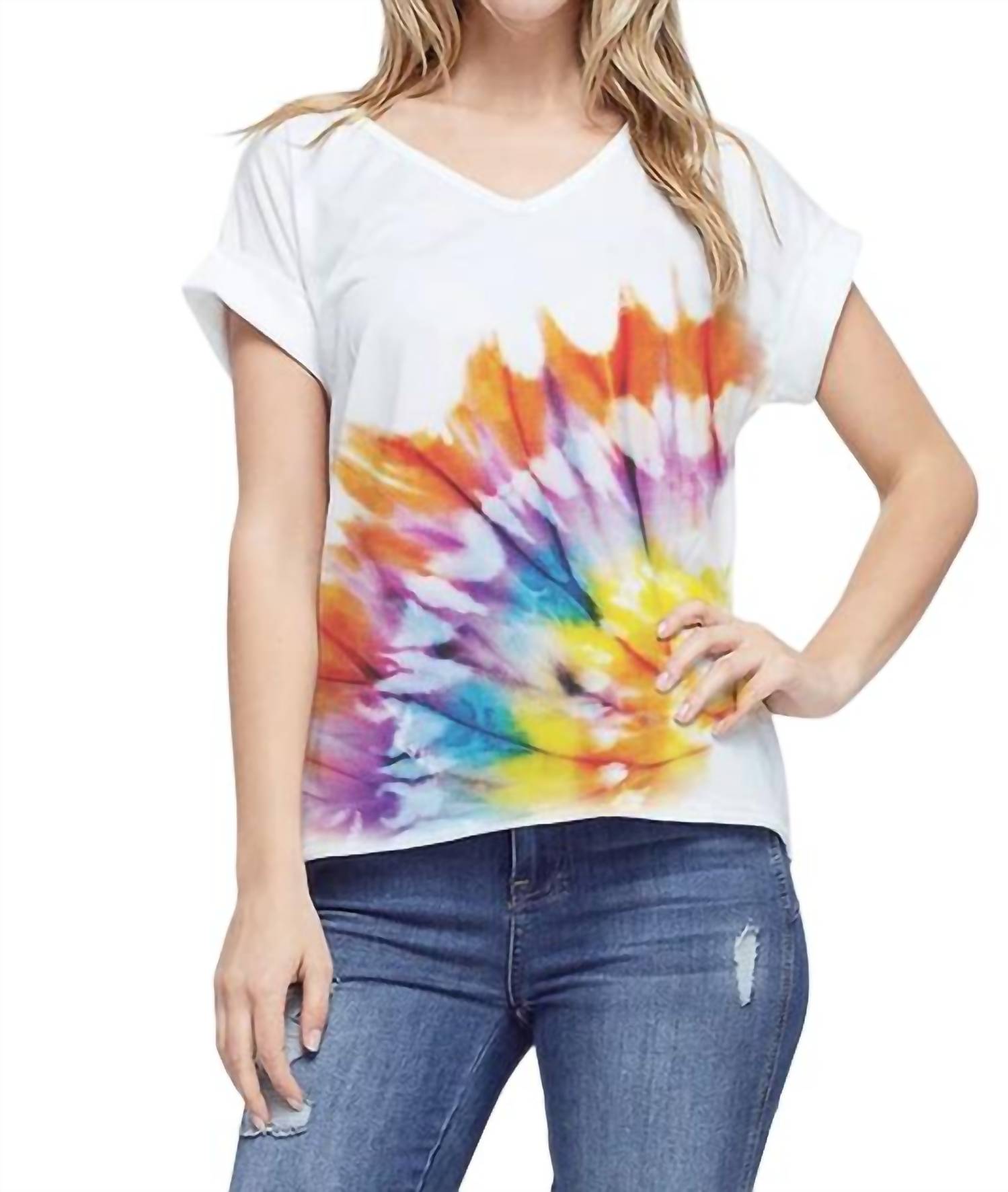 

Топ Sunshine Tie Dye - Plus In Multi Phil Love