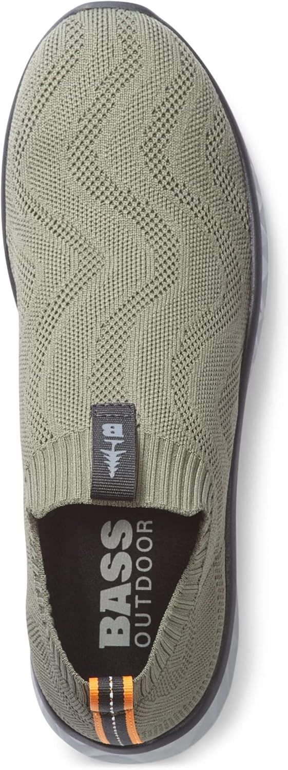 Туфли BASS Outdoor Mens Hex Knit Pull on, Deep Lchn Gn — фото 3