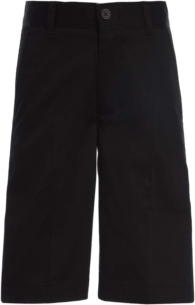 

Шорты Tommy Hilfiger Boys Flat Front из смеси твила, детская школьная форма, Black